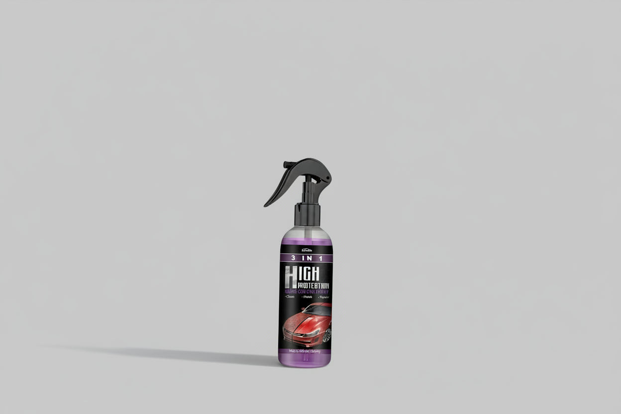 3 in 1 Car Shine/Scratch Spray ( Pack Of 2 )