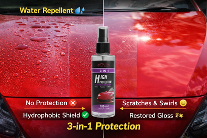 3 in 1 Car Shine/Scratch Spray ( Pack Of 2 )